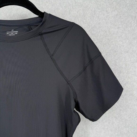 Tommie Copper Womens Copper Energy Compression Posture Shirt Size XL Black Zinc - Picture 3 of 11